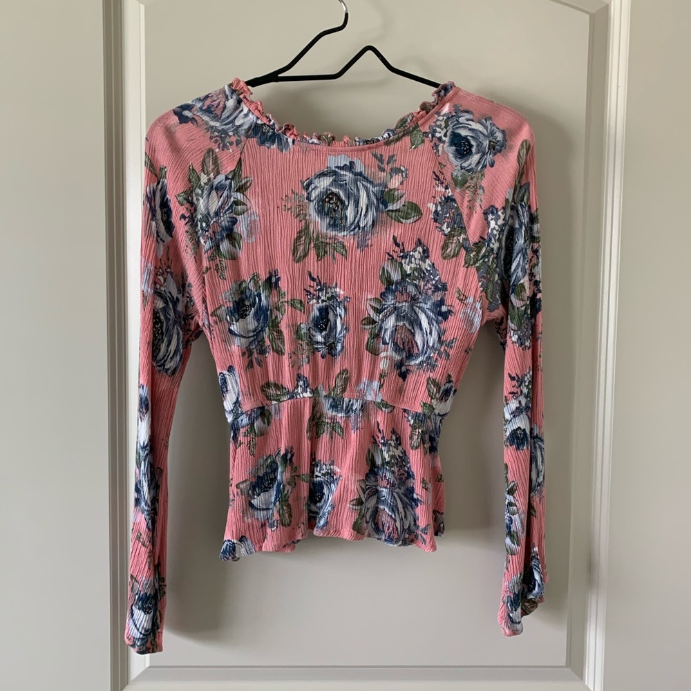 American Rag Crop Blouse - Picture 2 of 4